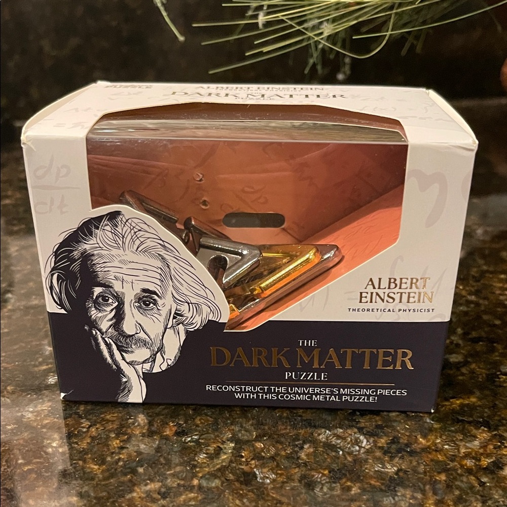 Albert Einstein Dark Matter Puzzle